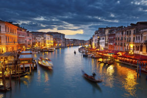 The Grand Canal in Venice
