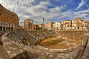 The Roman Amphitheatre in Lecce