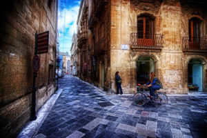 The old town centre of Lecce