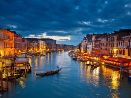 The Grand Canal in Venice