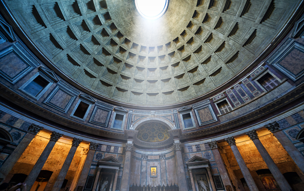 The interior of the Pantheon in Rome Viacheslav Lopatin / Shutterstock.com